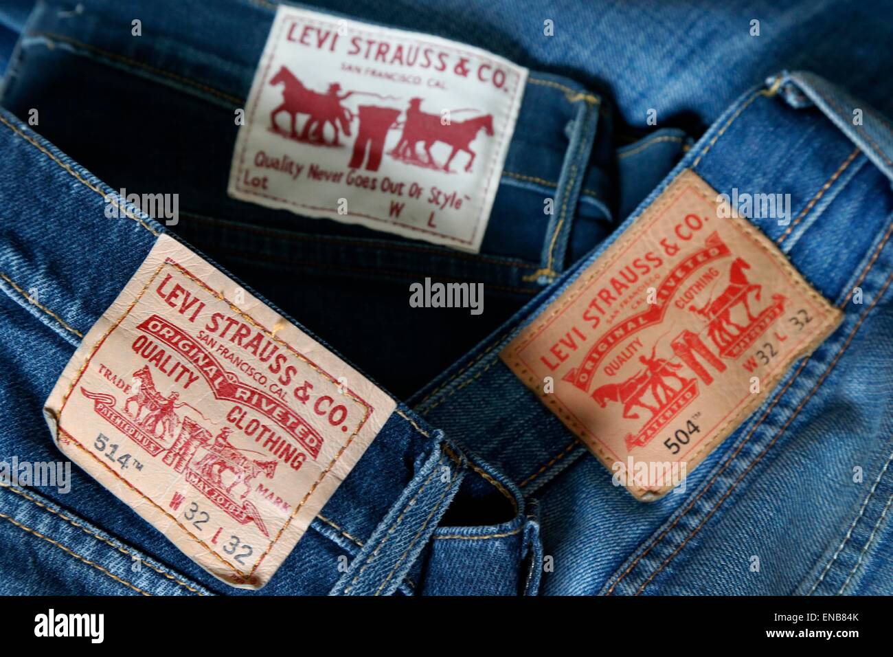 Levi Strauss y Co pantalones vaqueros Fotografía de stock - Alamy