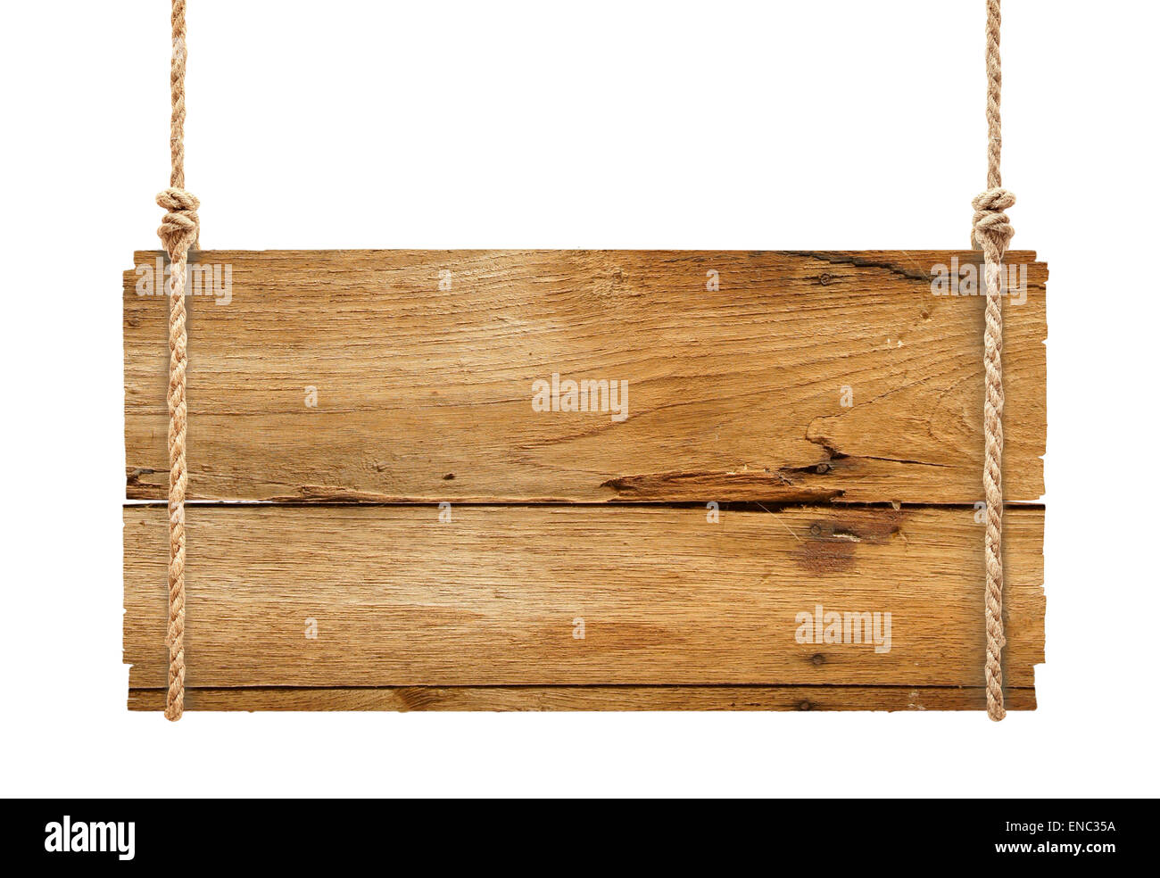 Cartel colgante de madera e de alta - Alamy