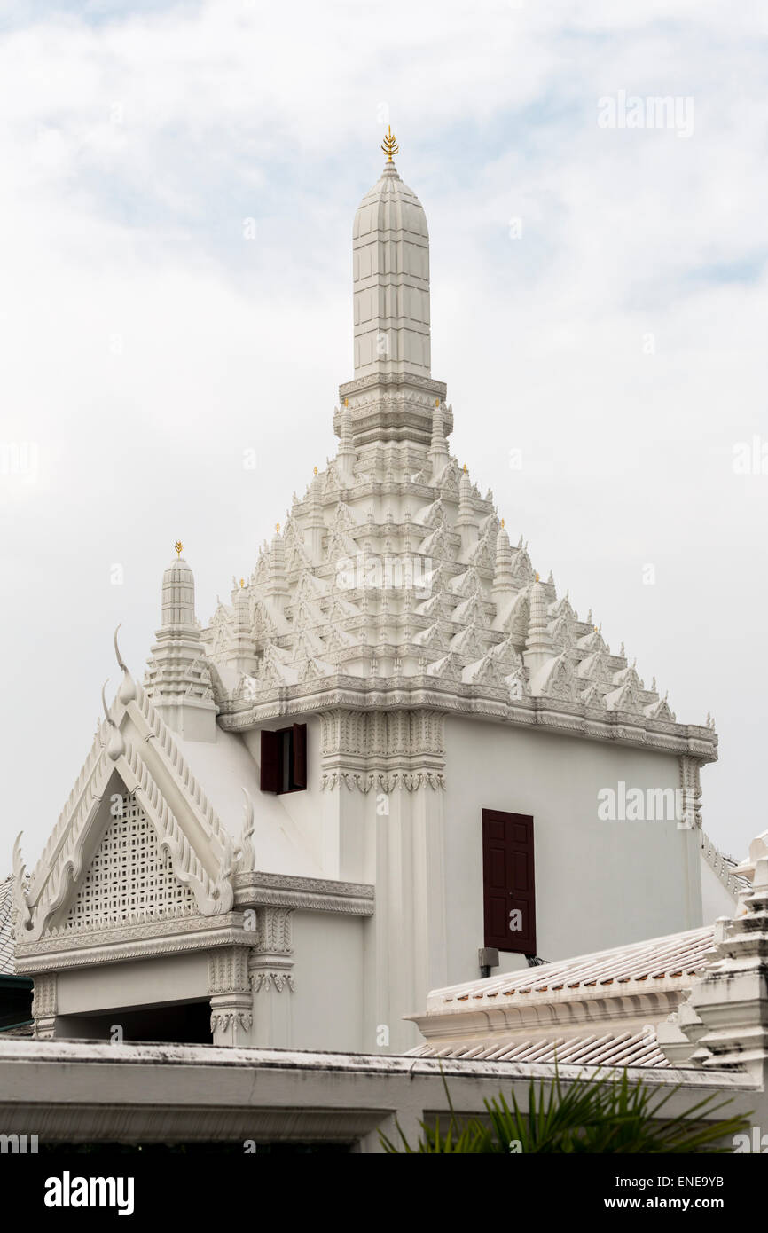 El Gran Palacio y el Wat Phra Kaeo, Bangkok, Tailandia, Asia Foto de stock
