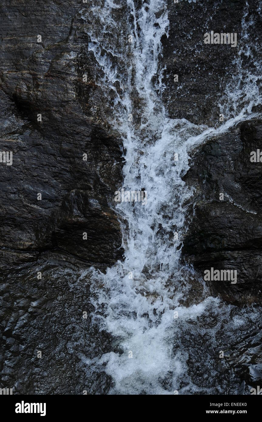 Flujo de agua. Foto de stock