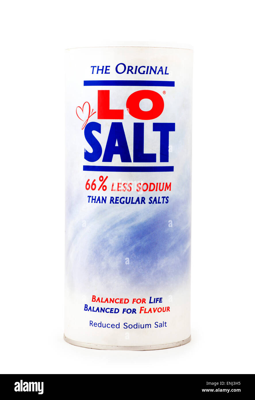 Lo reducido de sal sal sódica Foto de stock