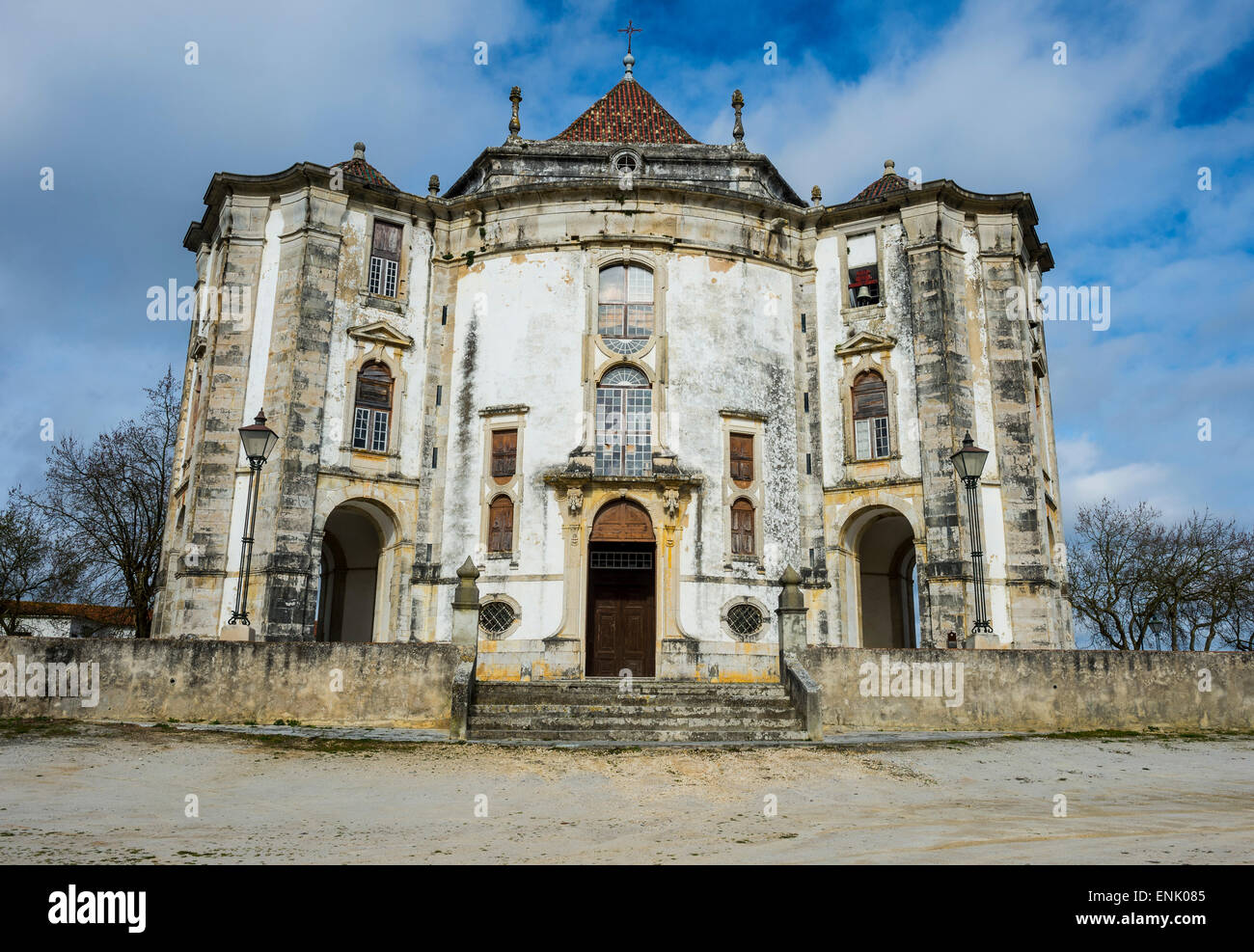 La iglesia de San Pedro, Obidos, Extremadura, Portugal, Europa, Europa Foto de stock