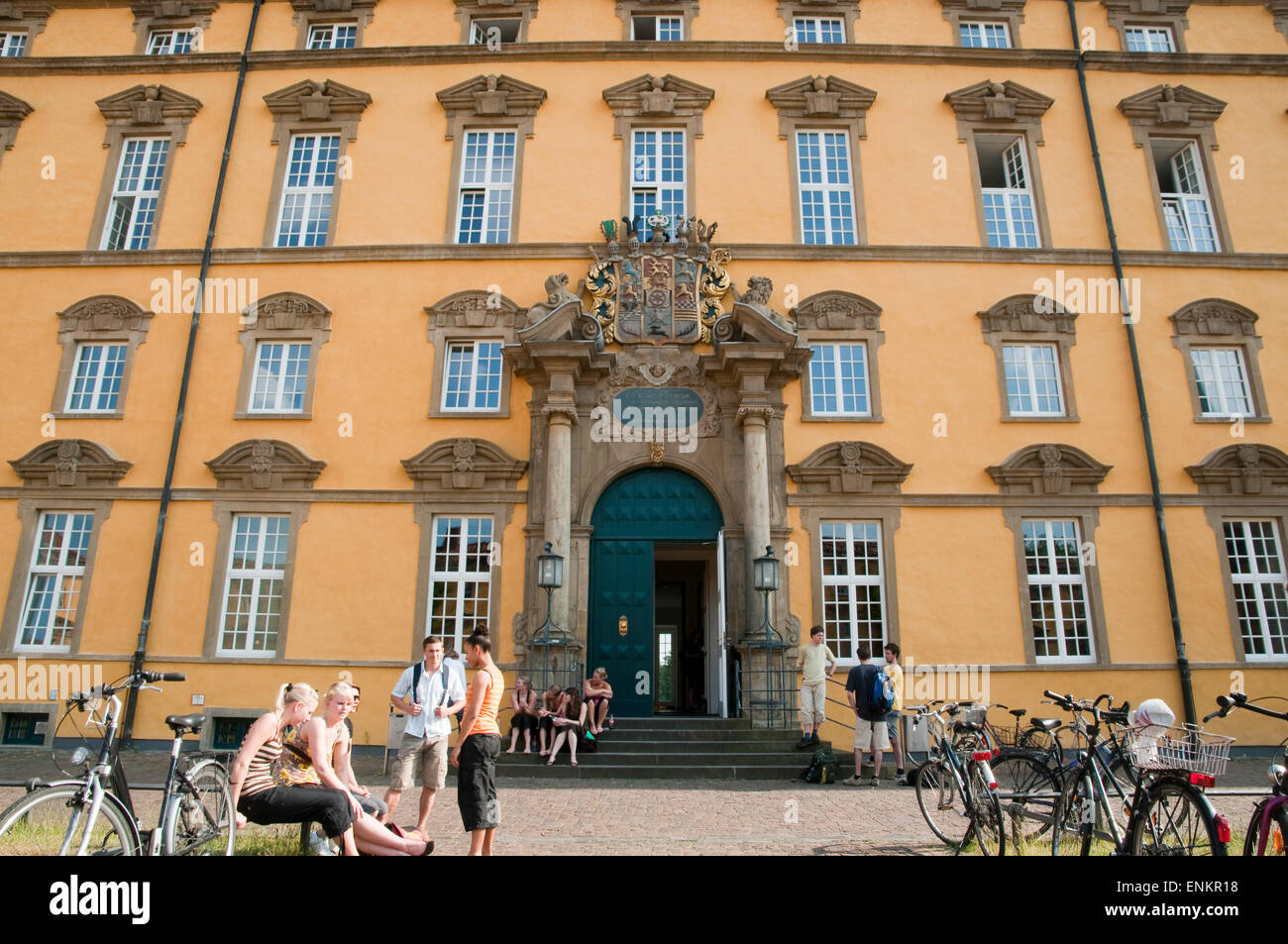 Schloss (Universitaet), Osnabrück, Niedersachsen, Deutschland | Palacio, Universidad, Osnabrück, Baja Sajonia, Alemania Foto de stock