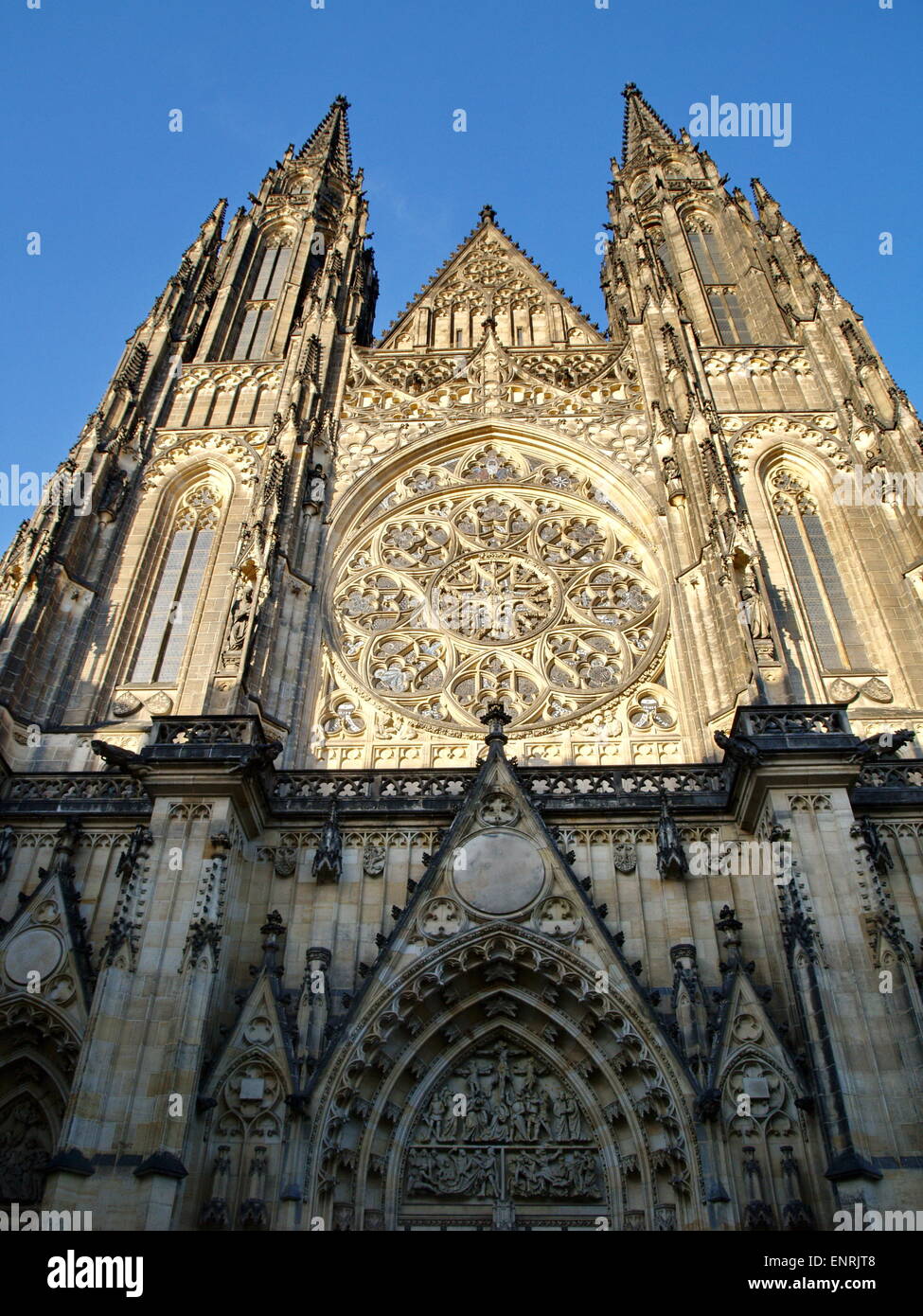 Catedral de Praga Foto de stock