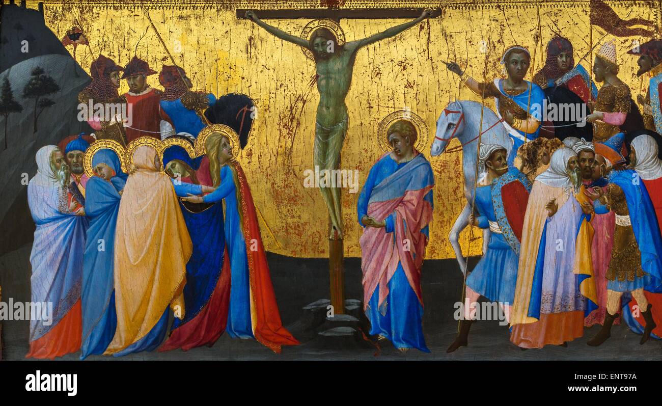 La crucifixión 26/09/2013 - Colección de antigüedades Foto de stock