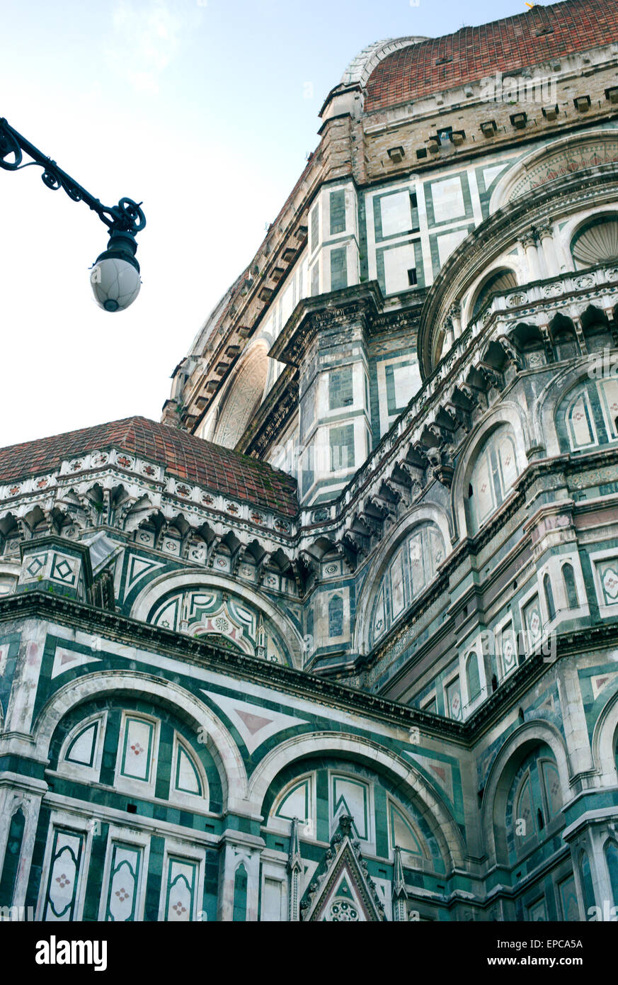 Al amanecer del Duomo, Florencia, Italia. Foto de stock