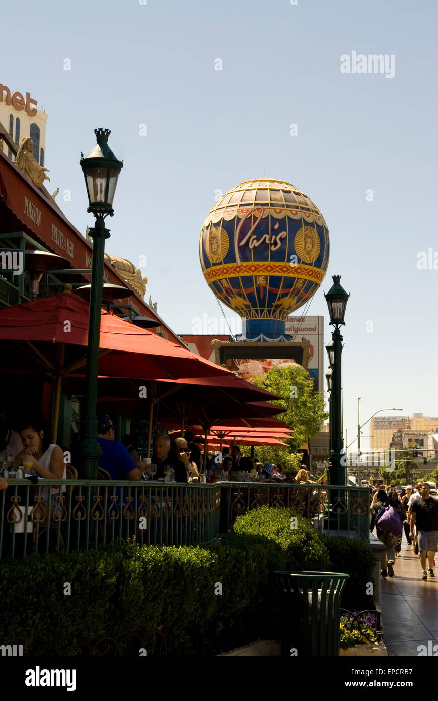 Mon Ami Gabi Cafe Las Vegas Nevada Ee Uu Fotografia De Stock Alamy