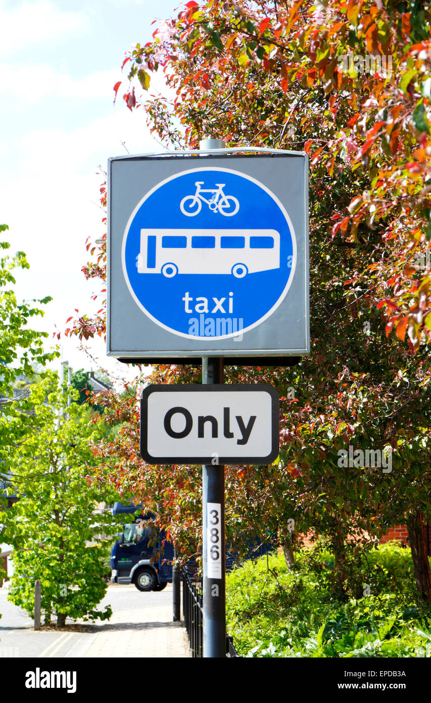 Autobuses y taxis solamente fotografías e imágenes de alta resolución