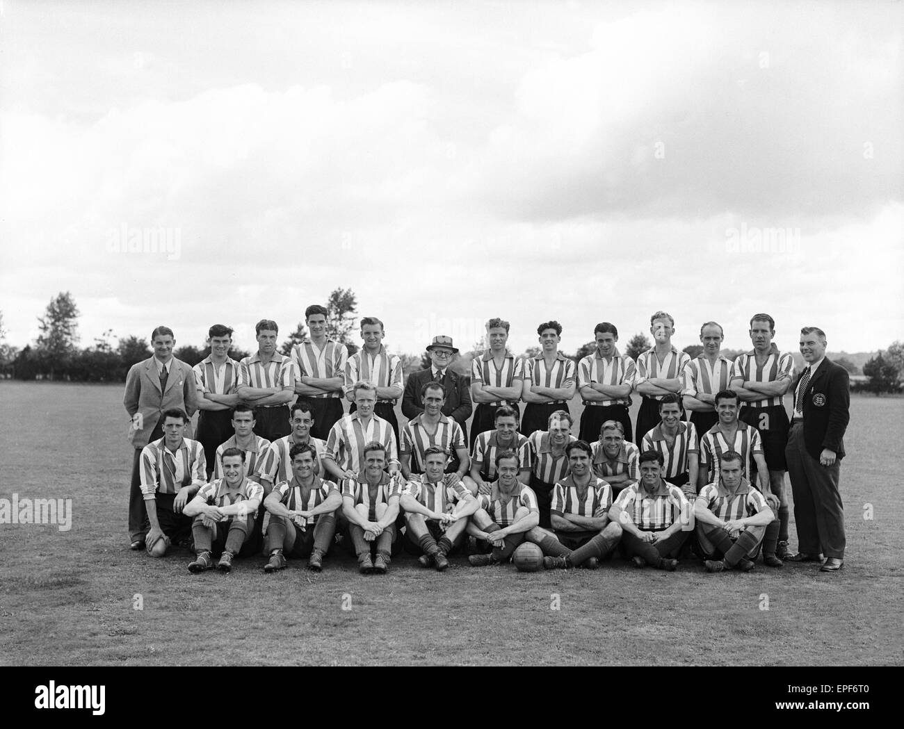 Southampton FC 1950. Foto de stock