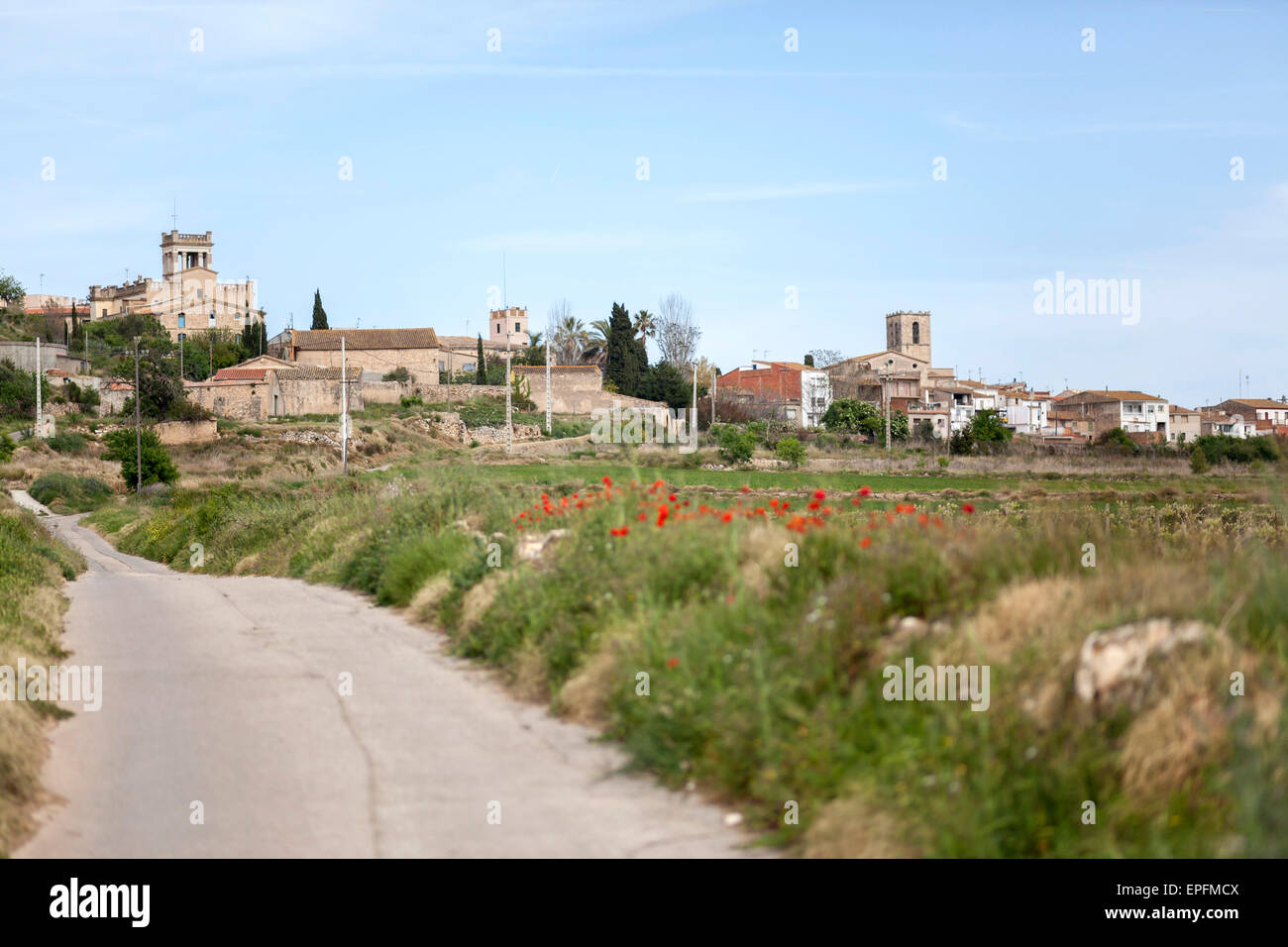 Banyeres Del Penedes Cataluna Espana Fotografia De Stock Alamy