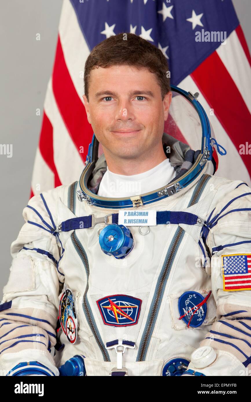 Estación Espacial Internacional la expedición 40 miembro de la tripulación, el astronauta de la NASA Reid Wiseman vertical en el Centro de Entrenamiento de Cosmonautas Gagarin, el 22 de agosto de 2013 en la ciudad de Las Estrellas, Rusia. Foto de stock