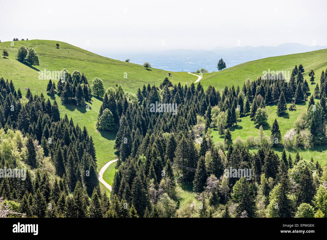 Monte Grappa / Monte Grappa. Foto de stock