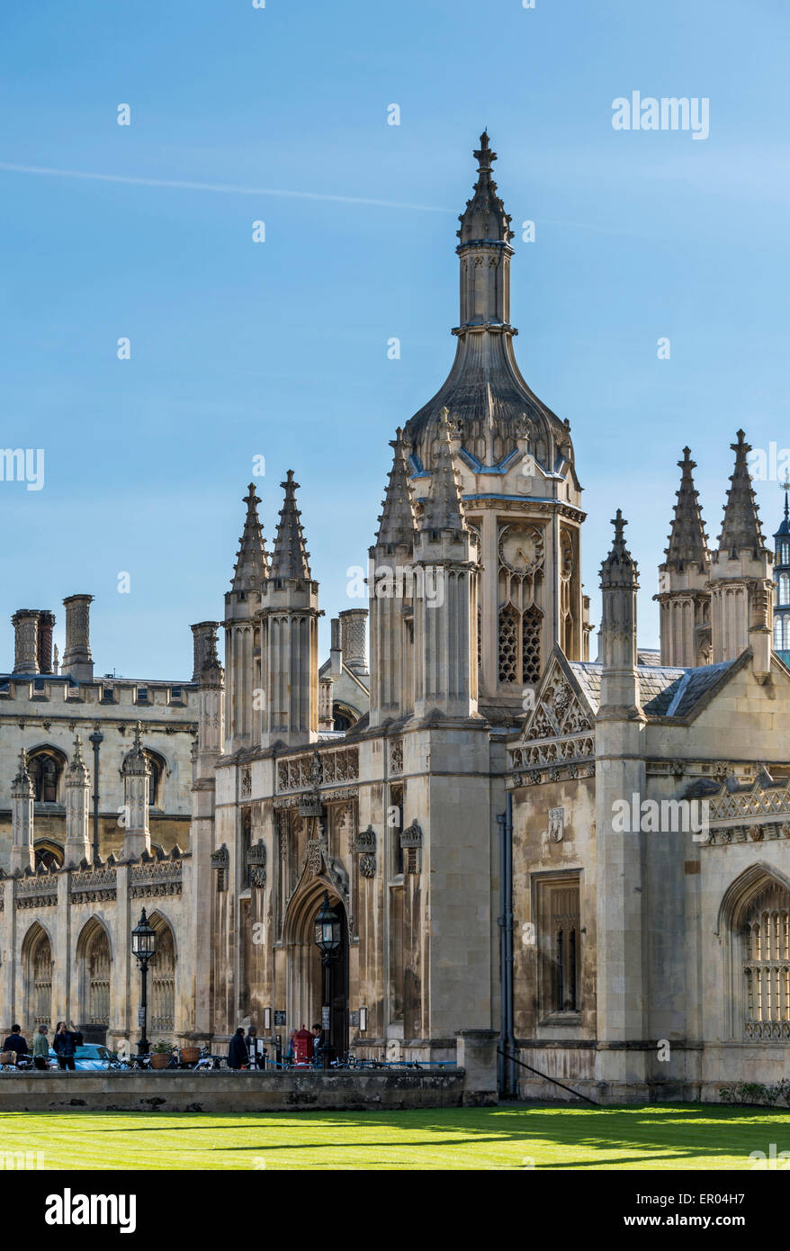 King's College es un colegio de la Universidad de Cambridge, Reino Unido Foto de stock