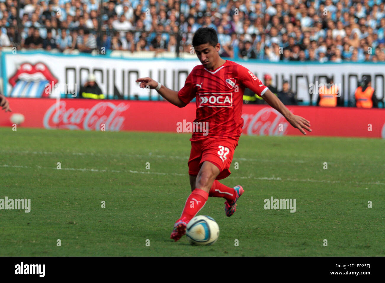 Argentina's Independiente forward Matias Pisano vies for the ball News  Photo - Getty Images