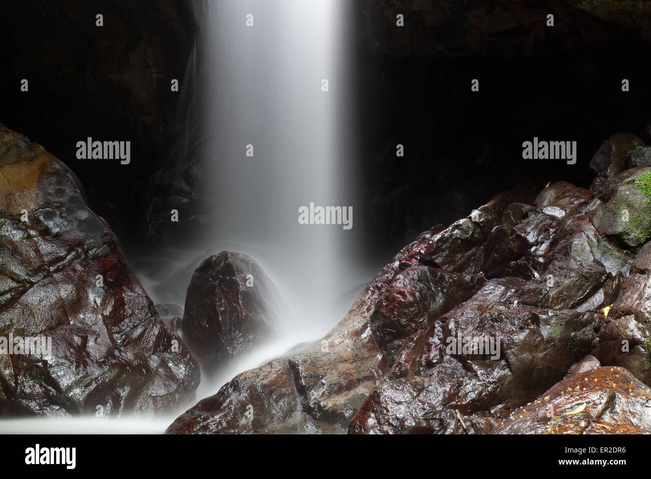 Chorro Las Yayas cascadas en el Barrigon, cerca de El Cope, provincia