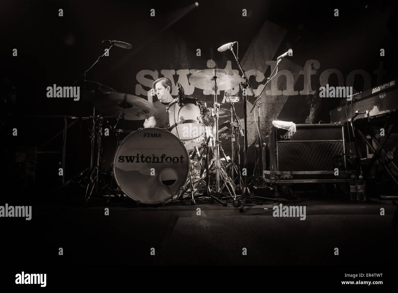 Switchfoot jugando el líquido Habitaciones Edimburgo 2015 Foto de stock