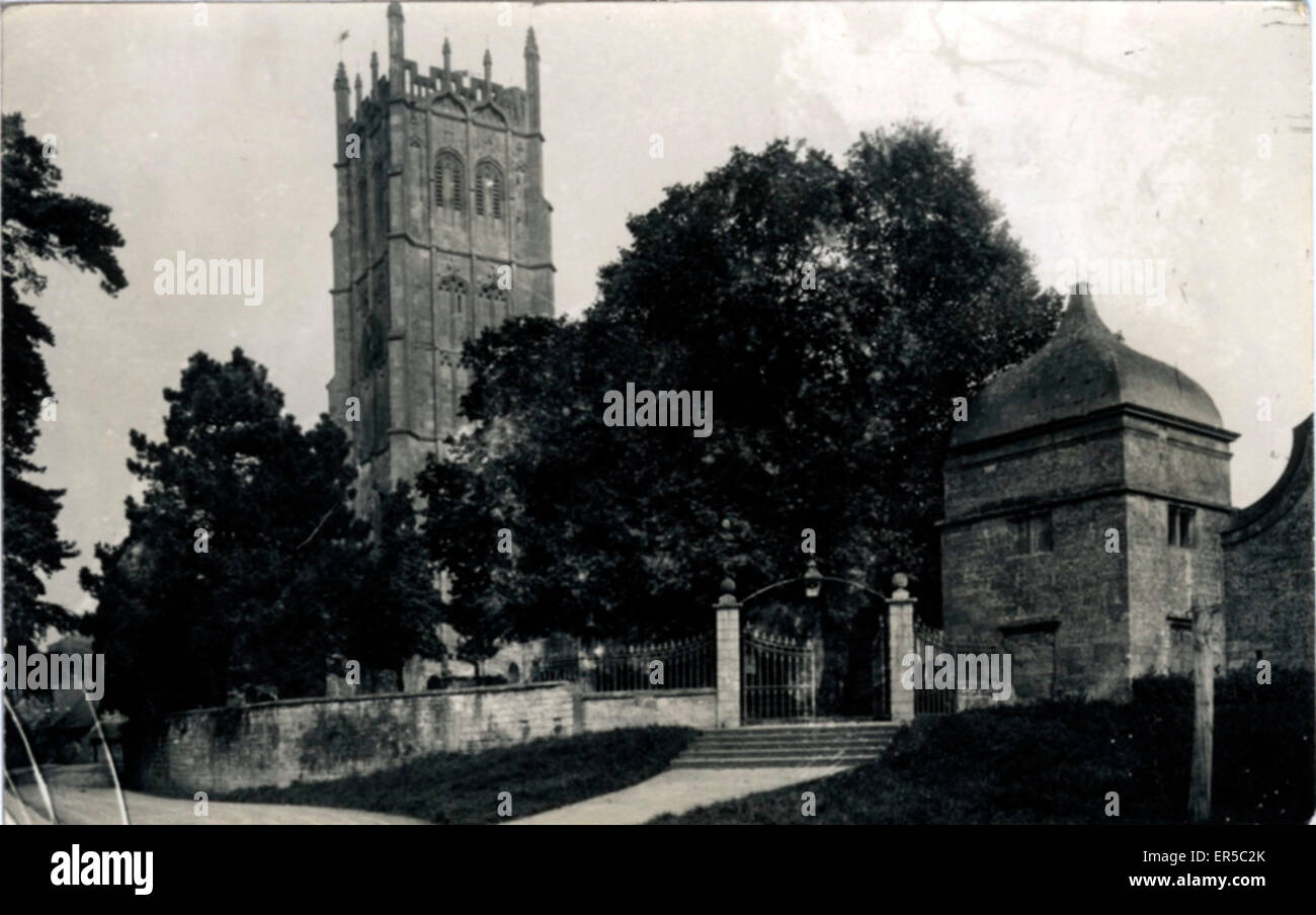 Iglesia desconocido, . 1920s Foto de stock