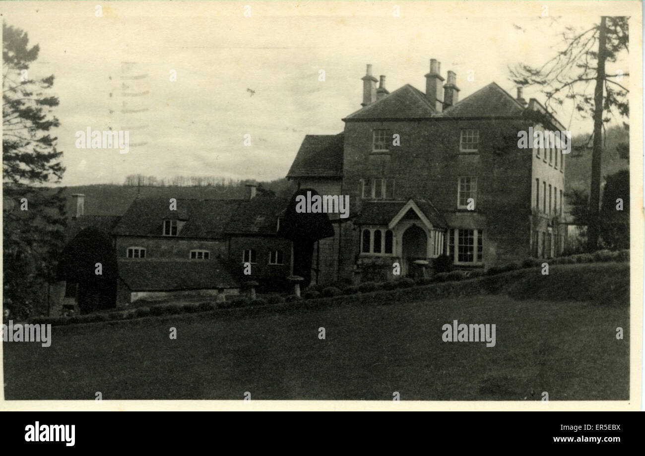 Estupenda casa, Stroud, Gloucestershire, Inglaterra. 1943 Foto de stock