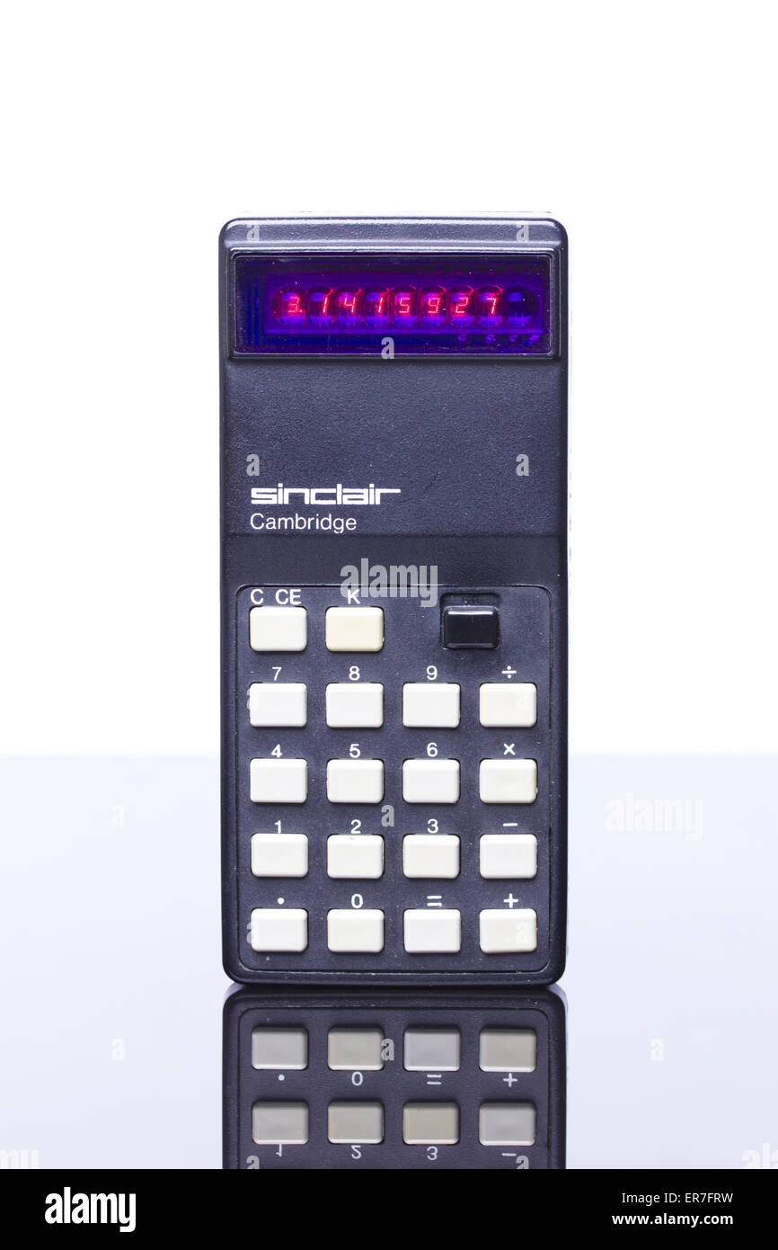 Sinclair cambridge calculator fotografías e imágenes de alta resolución -  Alamy
