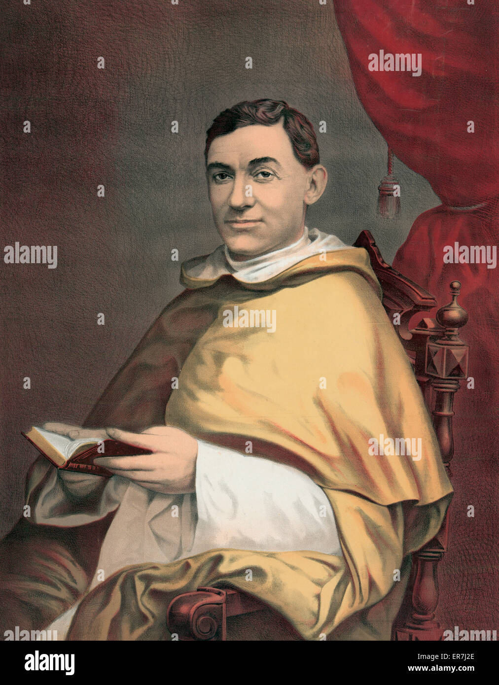 Rev. T.N. Burke, O.P. Foto de stock