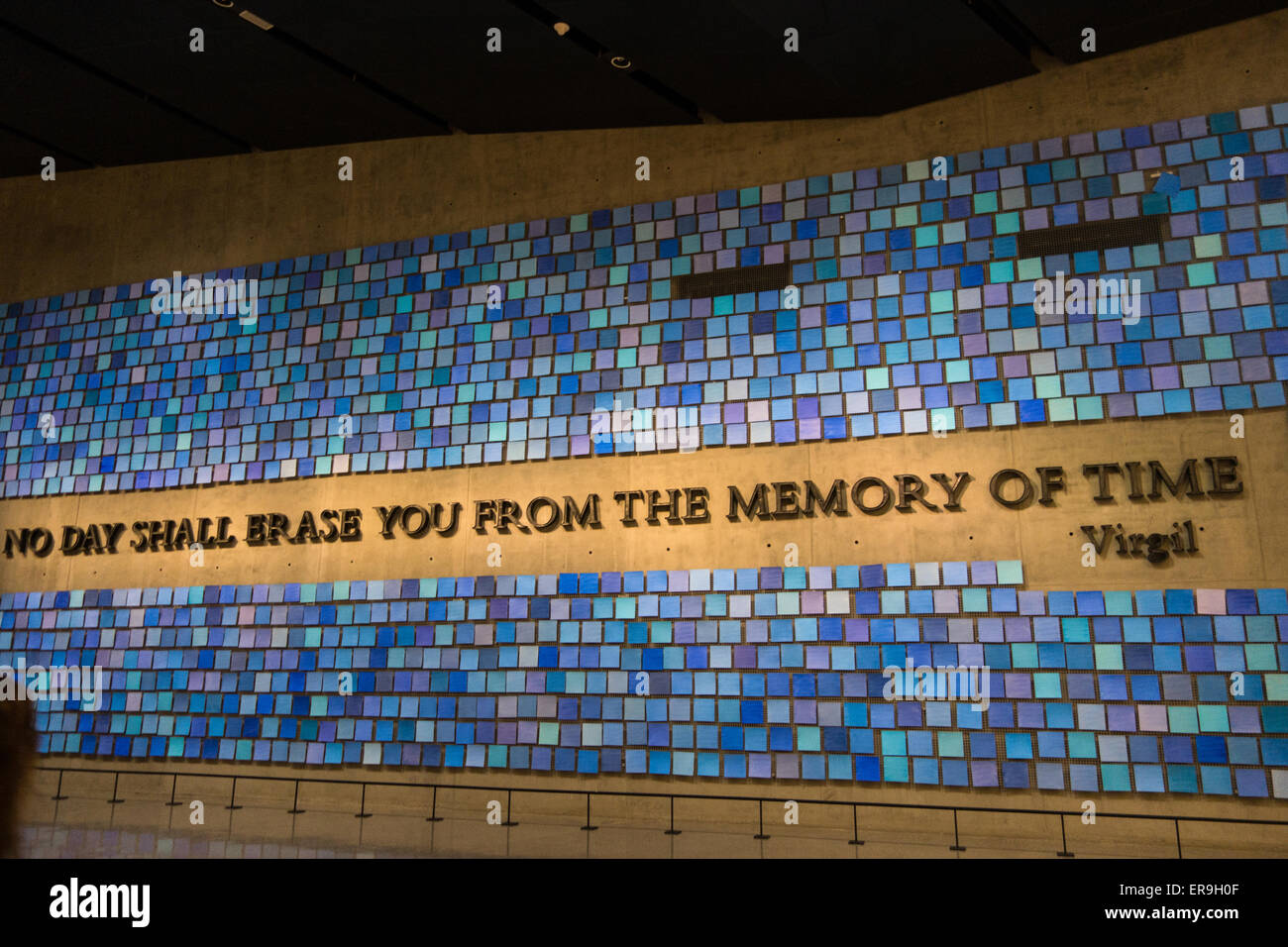 Nacional & Museo Memorial del 11 de septiembre, en Nueva York, Nueva York, EE.UU. Foto de stock