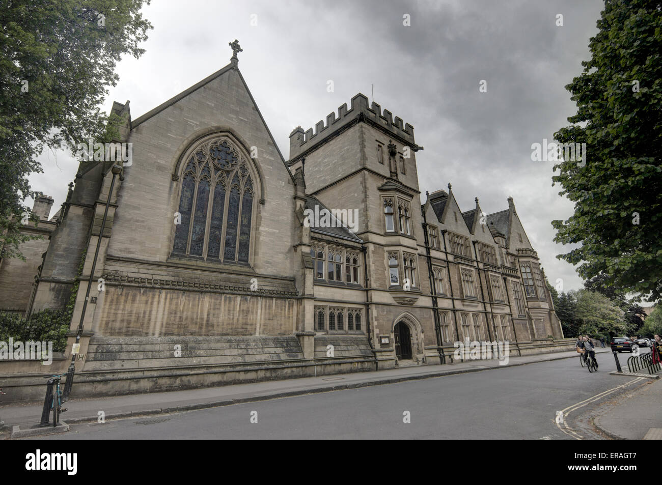 Harris Manchester College Oxford, Foto de stock