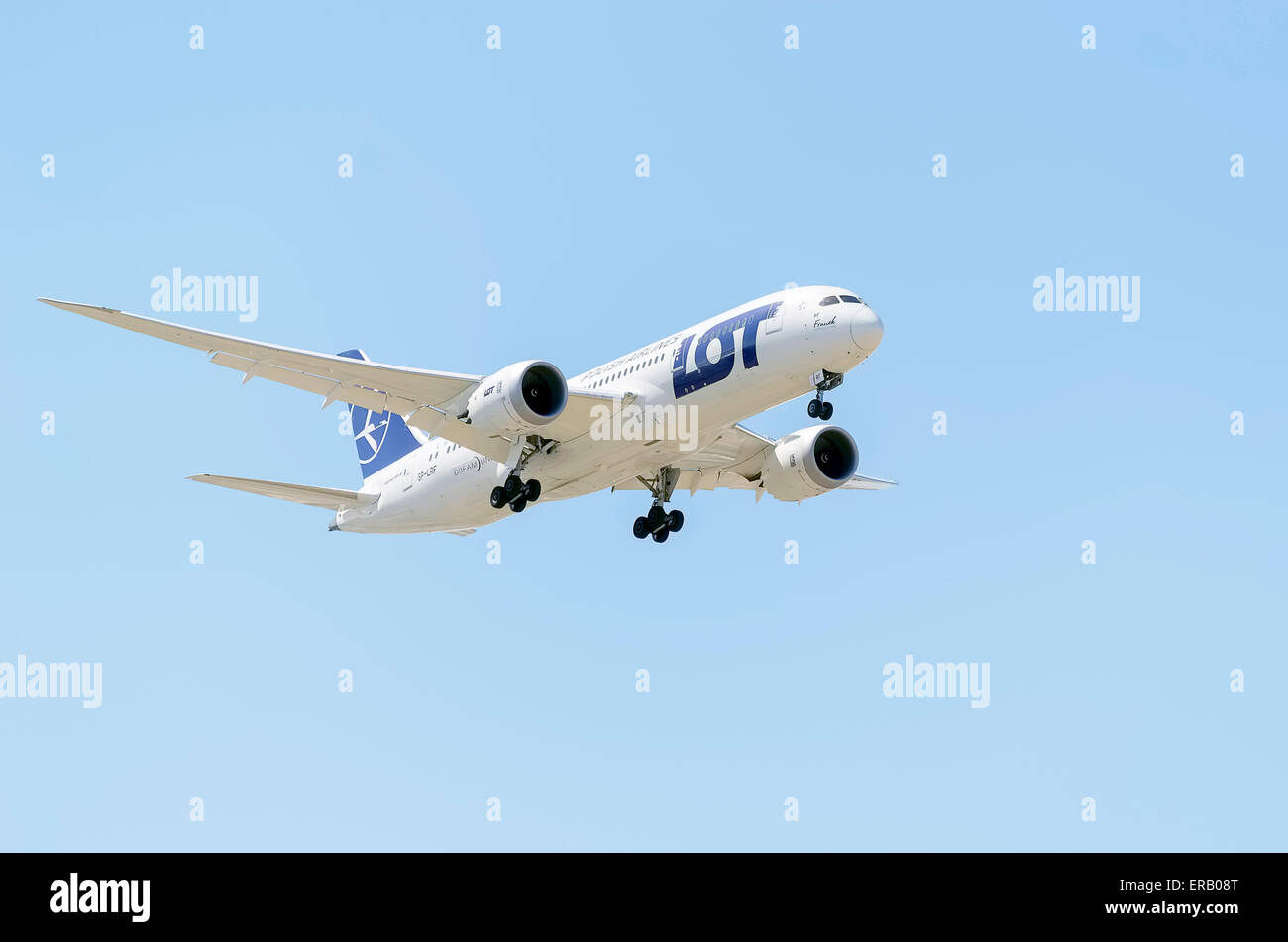 Aviones Boeing 7878 Dreamliner, de Air Europa Líneas Aéreas, aterrizar en MadridBarajas