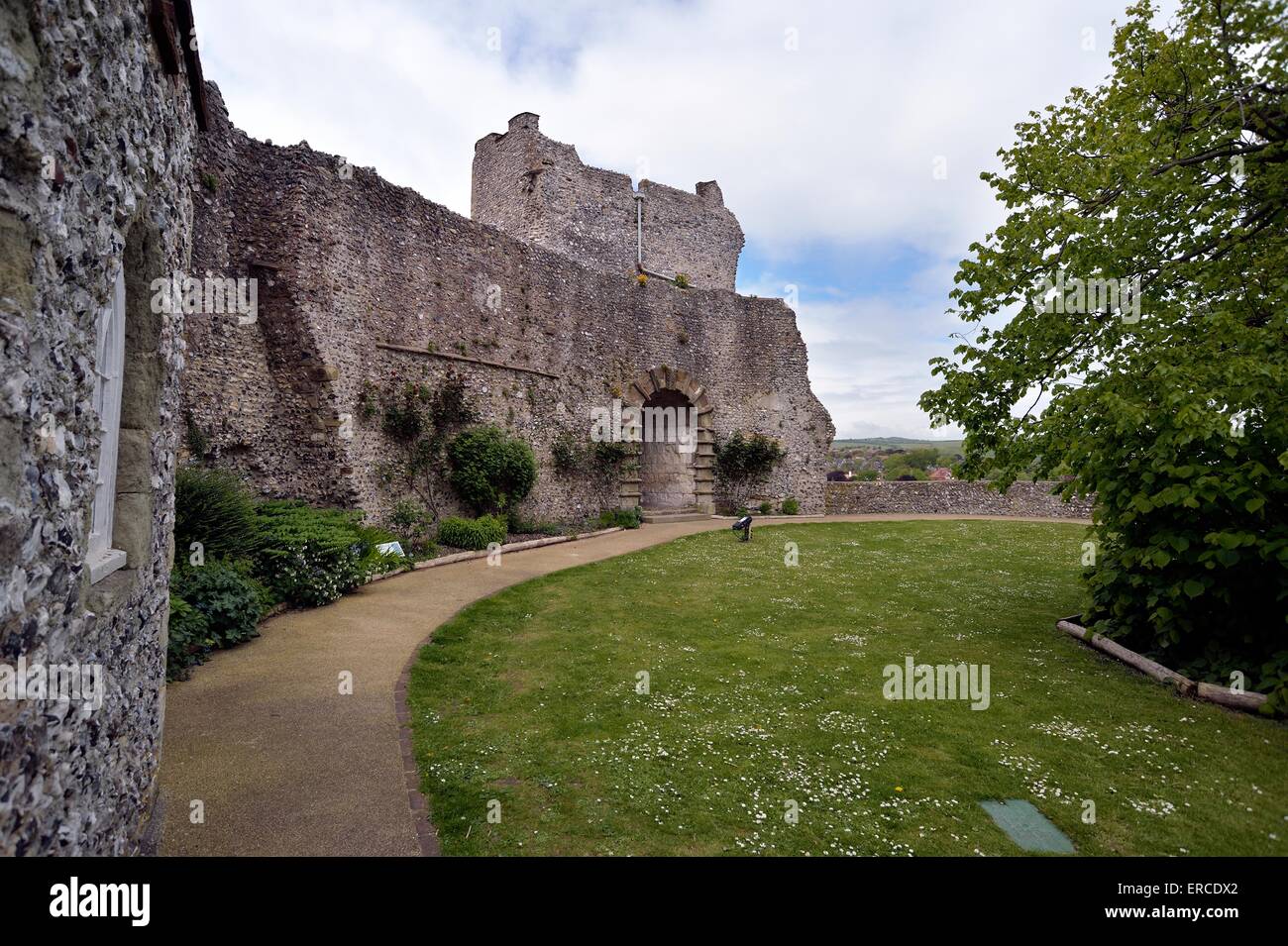 Castillo de Lewes Foto de stock