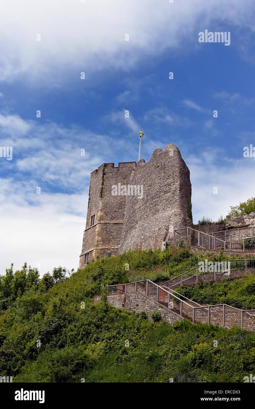 Castillo de Lewes Foto de stock