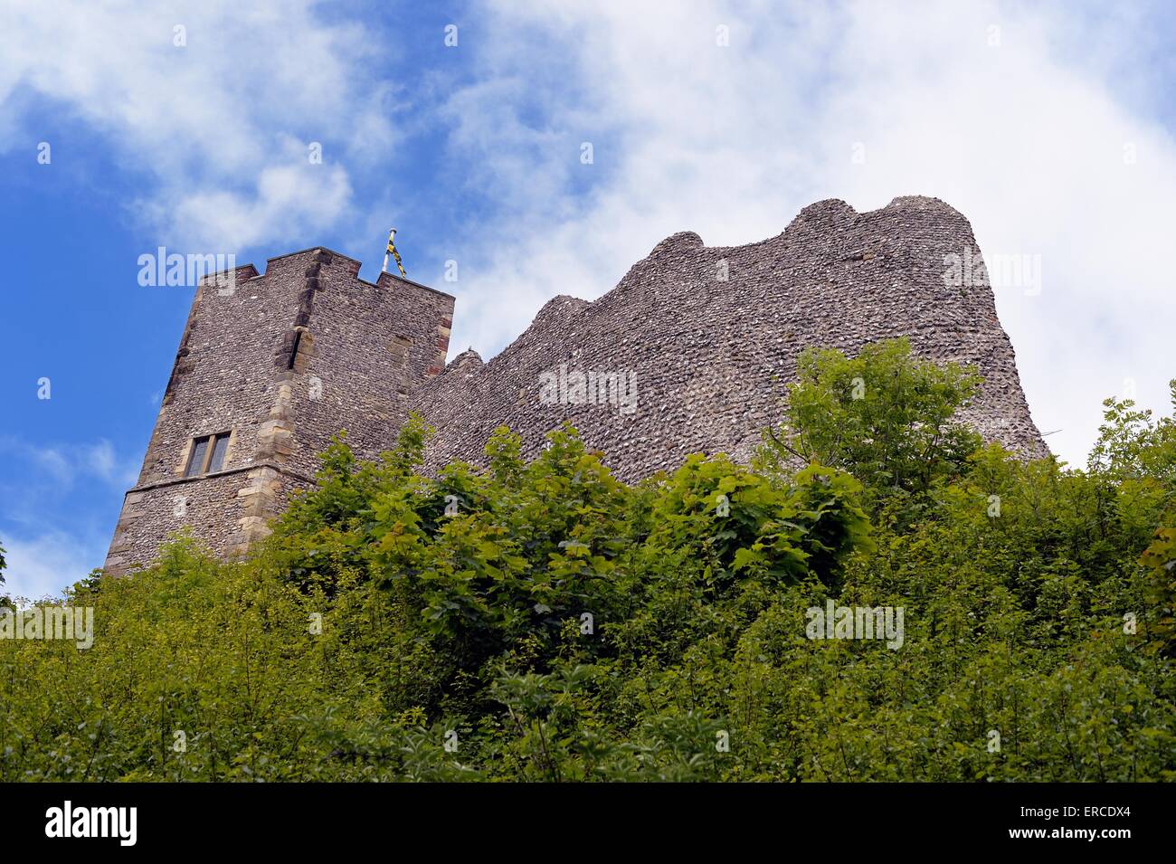 Castillo de Lewes Foto de stock