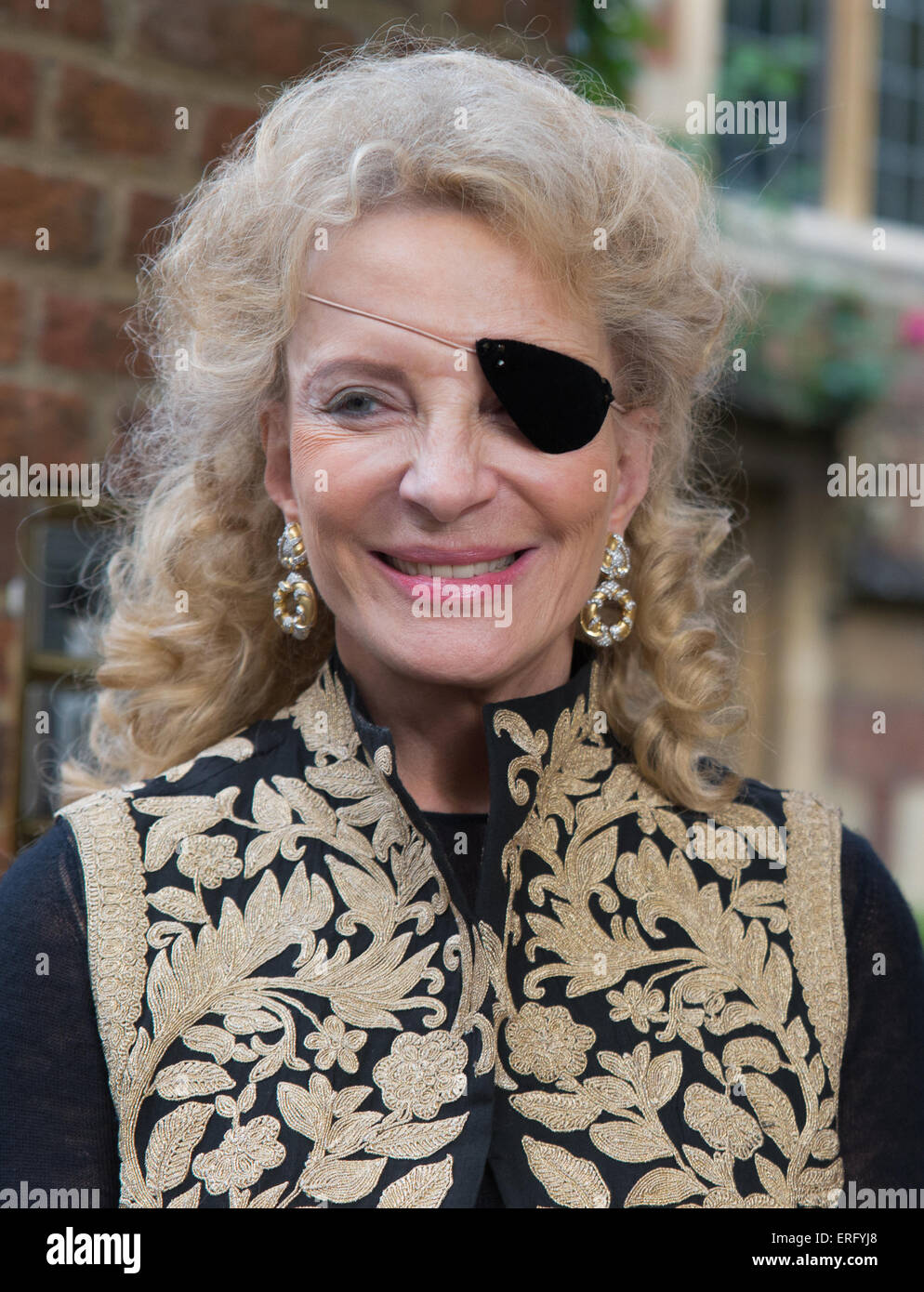 Oxford, Reino Unido. 2 de junio de 2015. La princesa de Kent llegando en Oxford para hablar con los miembros de la sociedad de debate de Oxford. Crédito: Pete Lusabia/Alamy Live News Foto de stock