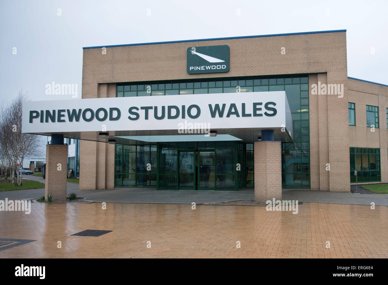Pinewood studio en Gales. Foto de stock
