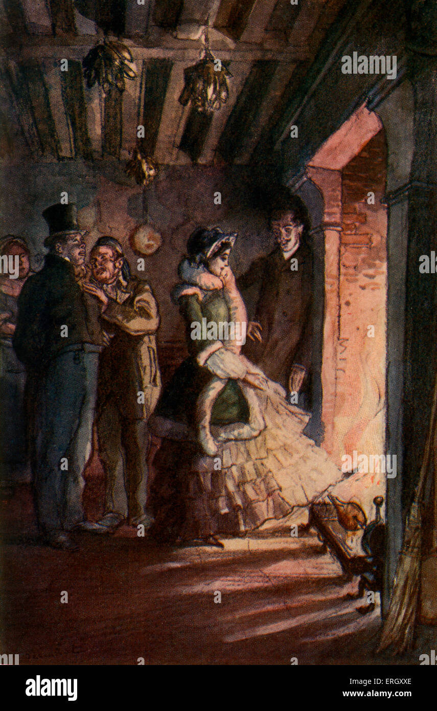 'Madame Bovary', de Gustave Flaubert. (Primera serializadas en 'La Revue de Paris' 1 de octubre de 1856 - 15 de diciembre de 1856). Título Foto de stock