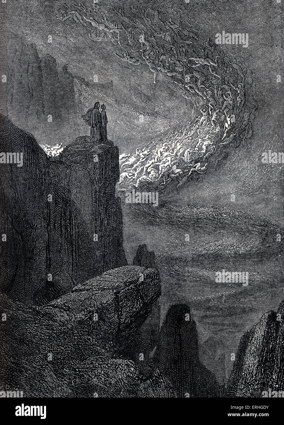 Dante Alighieri, La Divina Commedia, L'Inferno (La Divina Comedia, infierno) El Canto V (5