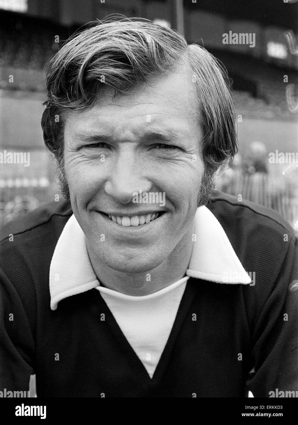 Falkirk manager Alex Ferguson, julio de 1973. Foto de stock