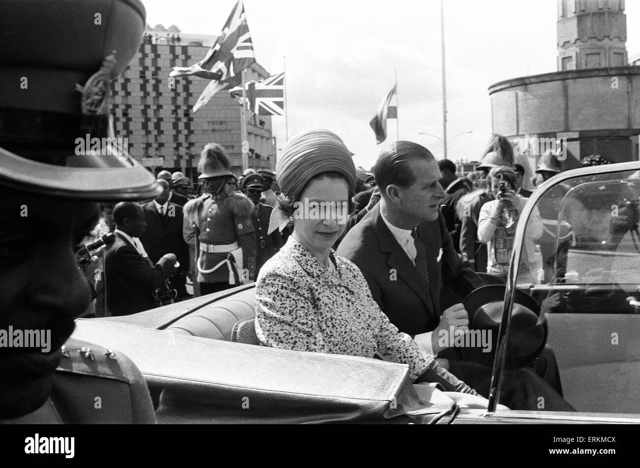 visita de la reina Isabel II a Etiopía FDC Etiopía: 1965 C86-C88 
