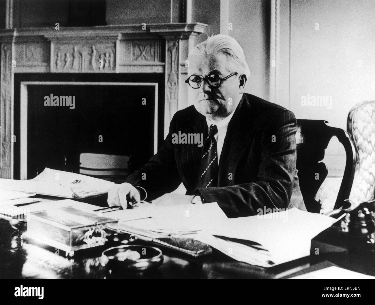 Harry Guy Bartholomew, Presidente, Daily Mirror periódicos Ltd. Circa 1945. Foto de stock