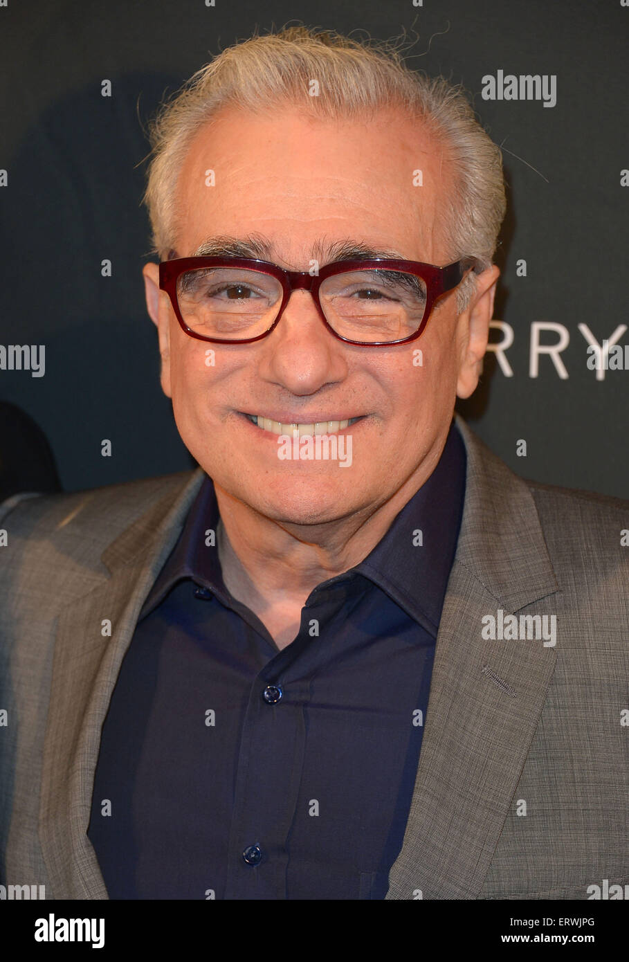 El Director Martin Scorsese, Los Angeles, CA Foto de stock