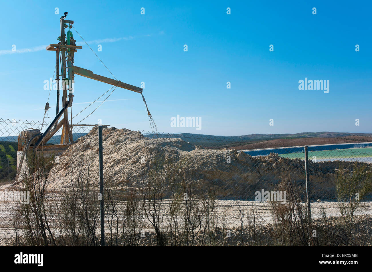 Celestina, minas escuzar, provincia de Granada, en la región de Andalucía, España, Europa Foto de stock