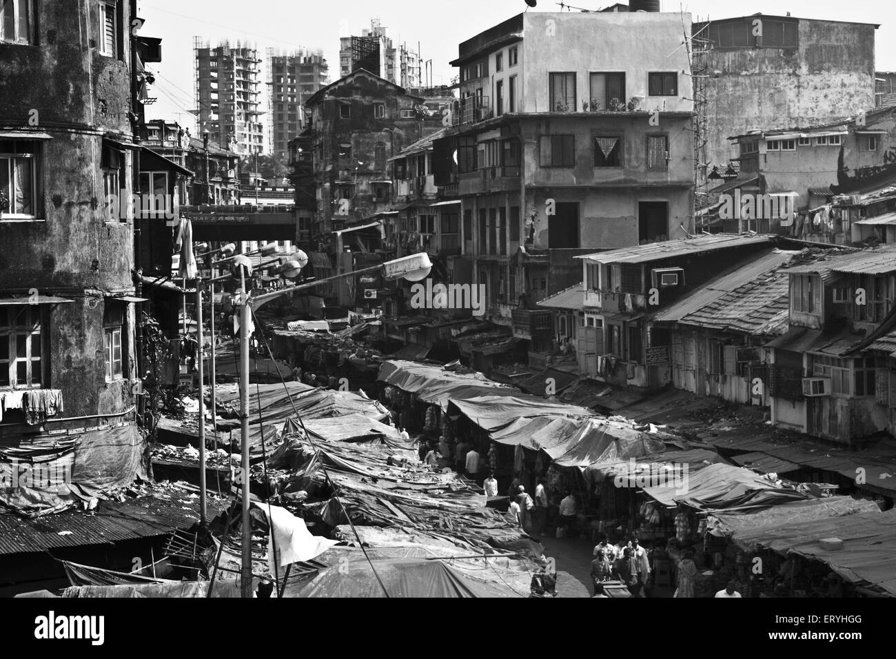 Bazar nulo ; Bombay , Bombay ; Maharashtra ; India , asia Foto de stock