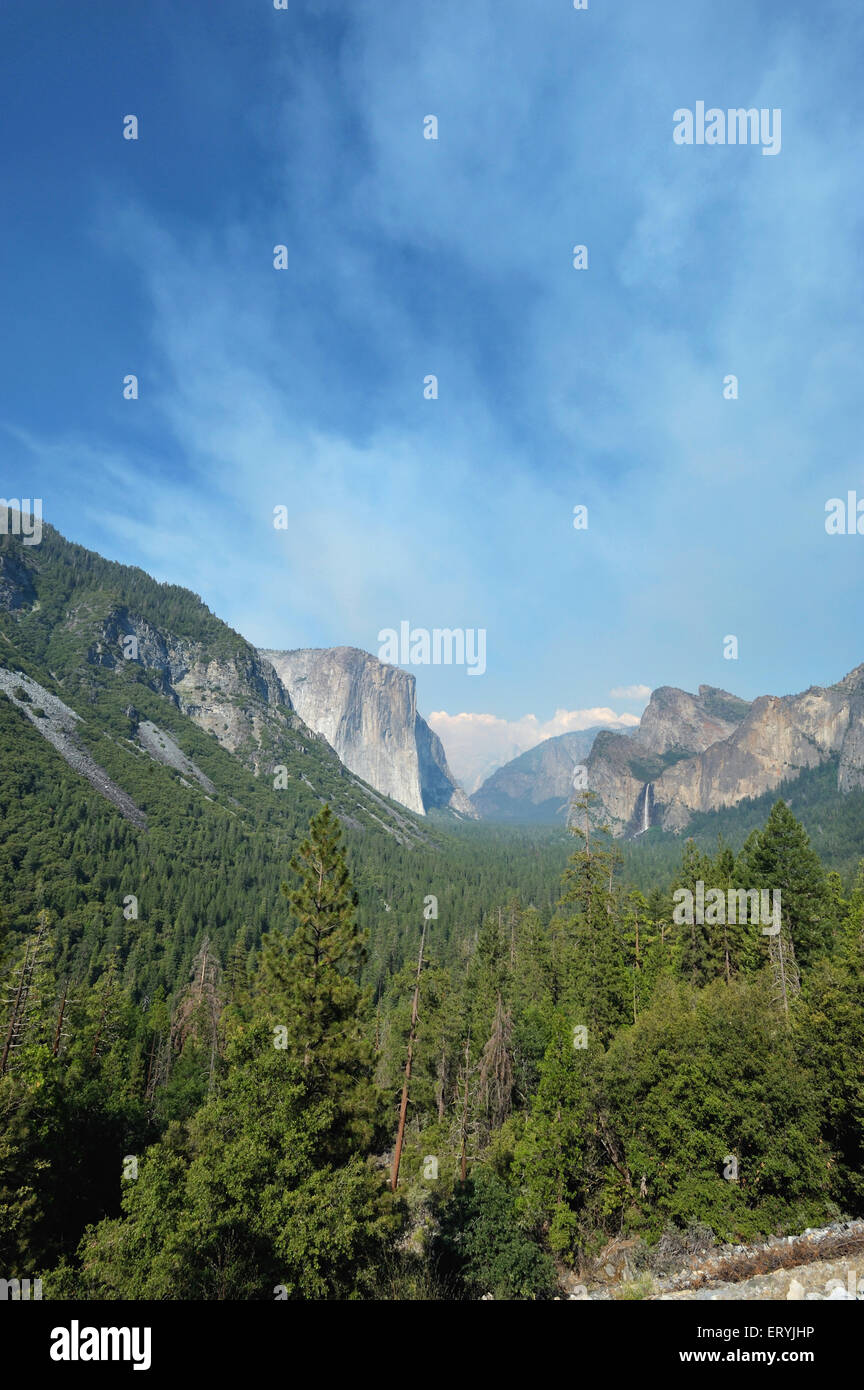 Parque nacional Yosemite ; California ; Estados Unidos de América Foto de stock