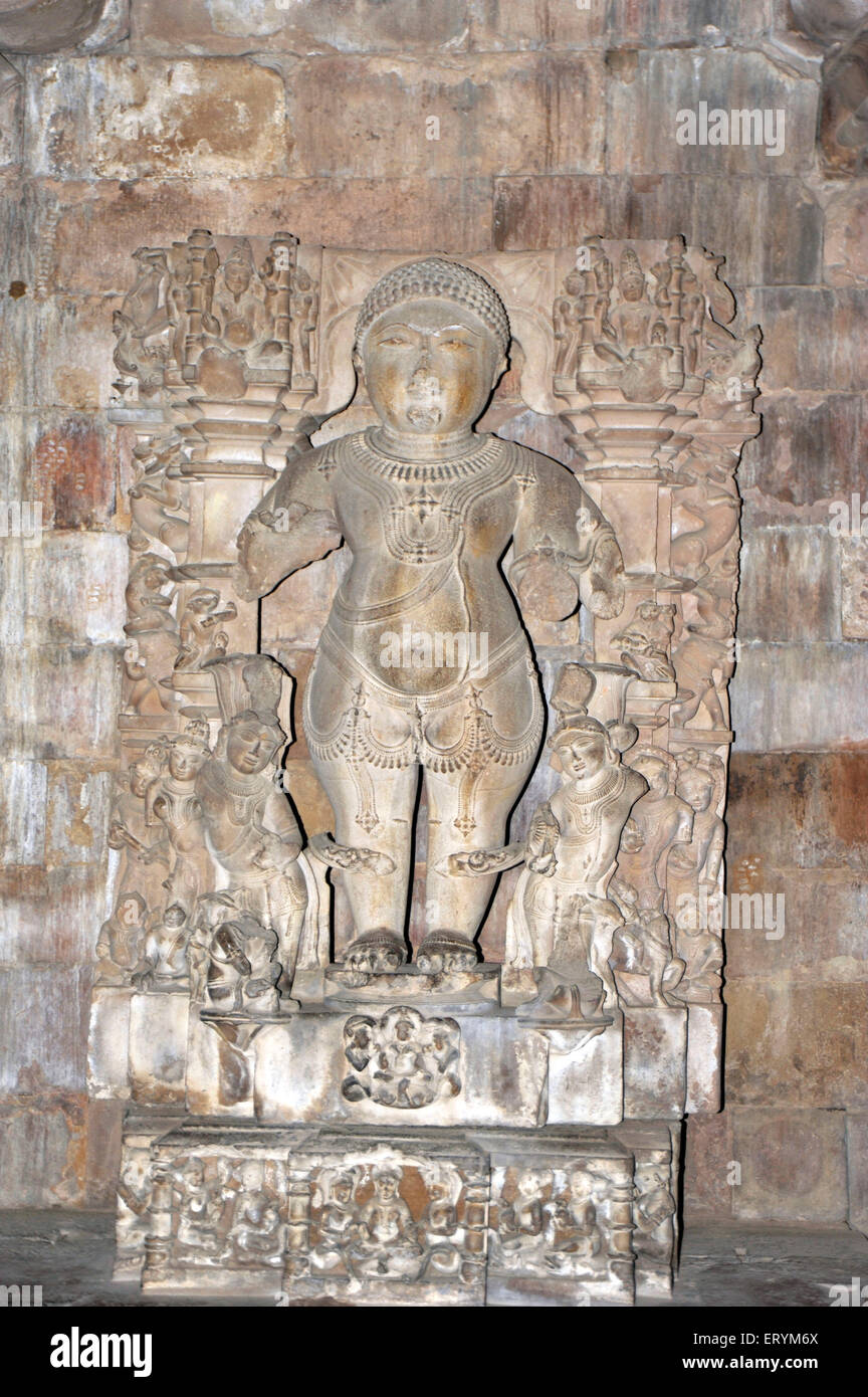 Templo de la deidad Vamana Khajuraho, Madhya Pradesh, India Asia Foto de stock