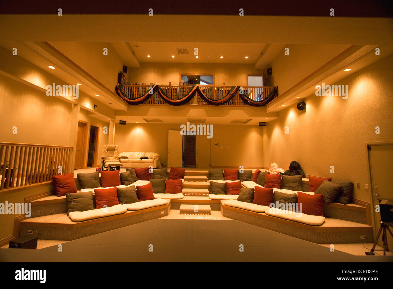 Home theater , Denver , Estados Unidos de América Foto de stock