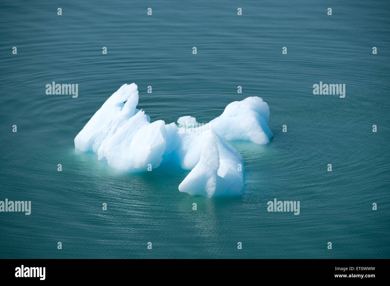 Formaciones de hielo en el mar ; Alaska ; ESTADOS UNIDOS Estados Unidos de América Foto de stock