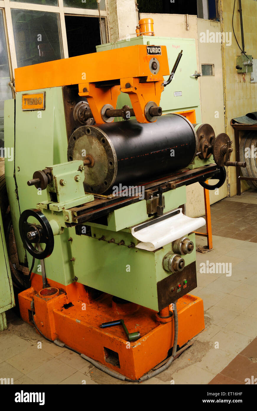 Máquina Industrial ; India Foto de stock