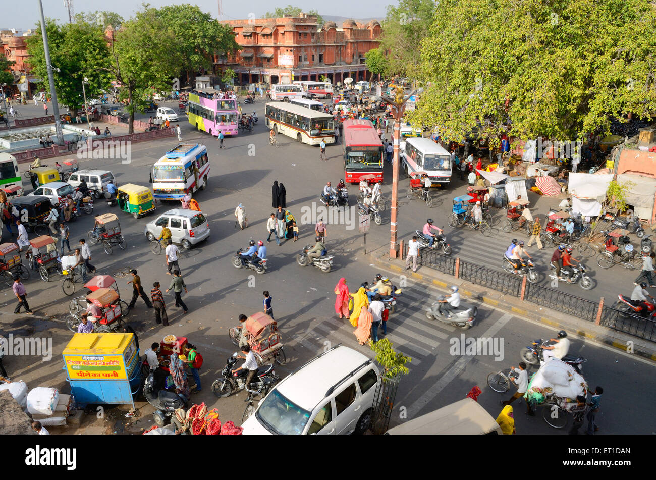 Badi Chaupad Jaipur Rajastán India Foto de stock
