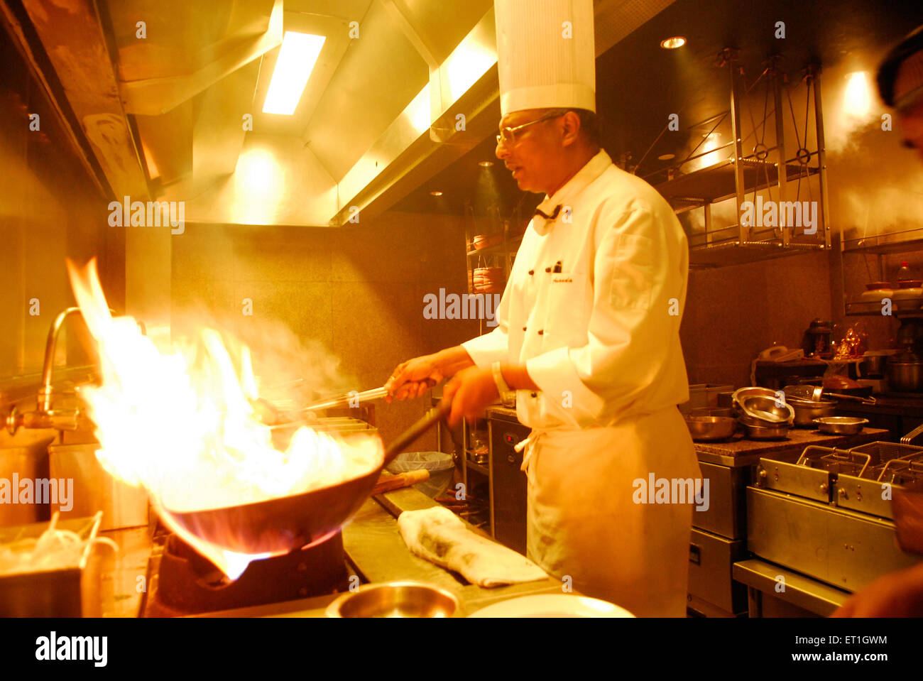 Chef Ananda Solomon, cocina tailandesa, India, Asia Foto de stock