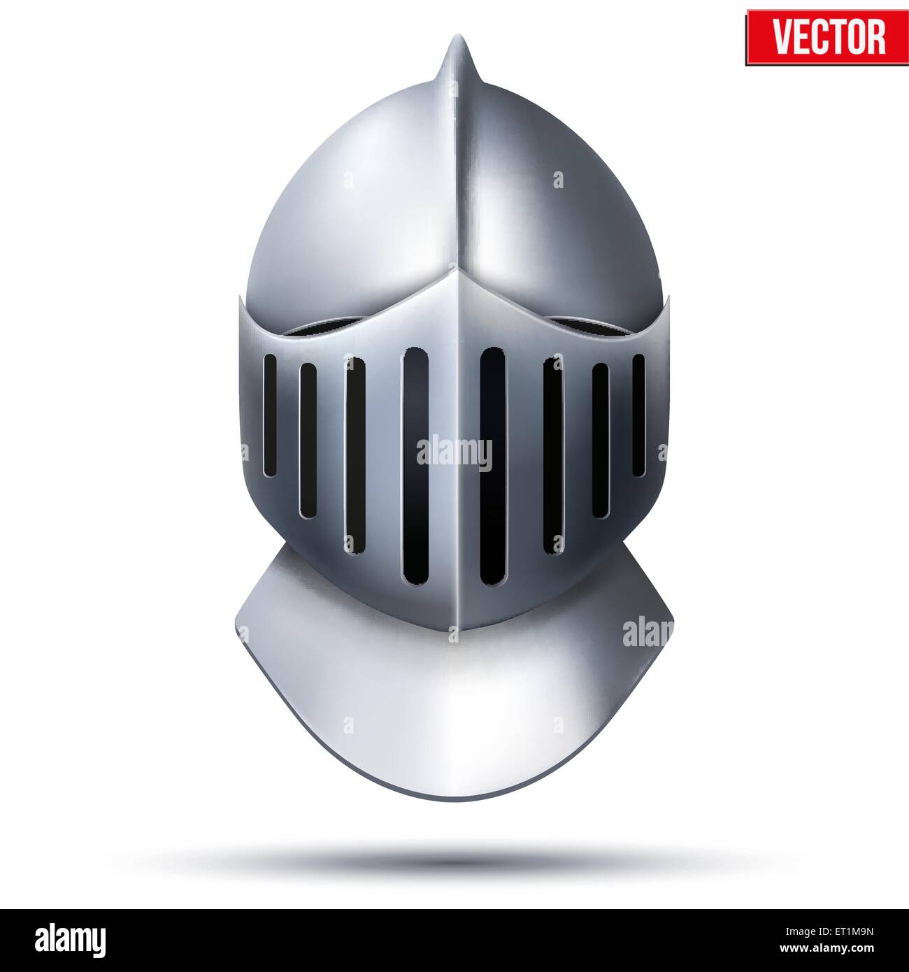 Yelmo de caballero. Ilustración vectorial Imagen Vector de stock Alamy