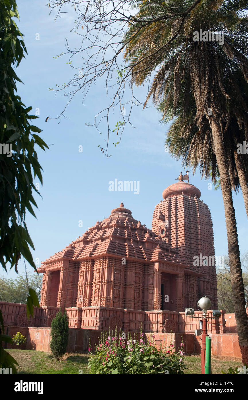 Templo del Sol gola mandir en Gwalior Morar ; ; ; de Madhya Pradesh, India Foto de stock