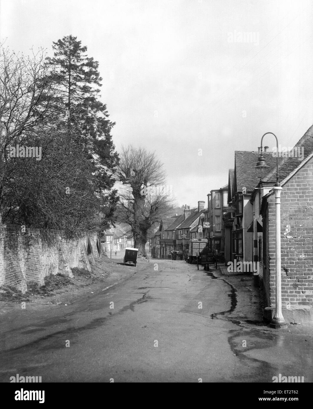 Plumtree, Chalfont St Giles, Buckinghamshire. Alrededor de febrero de 1929 Foto de stock